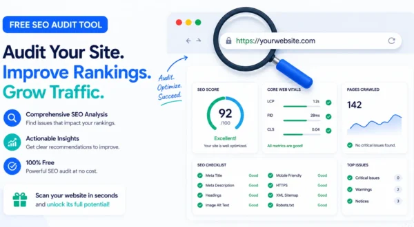 The Free SEO Audit Tool: Instantly Check Your Website’s Health (2026 Guide)