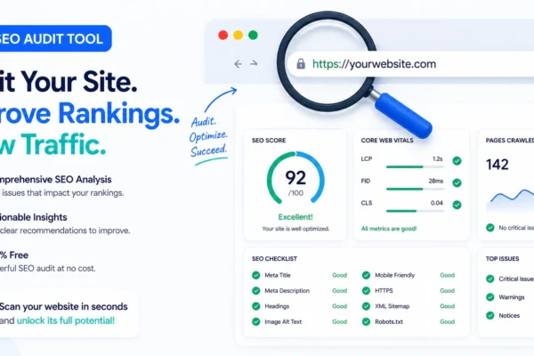The Free SEO Audit Tool: Instantly Check Your Website’s Health (2026 Guide)