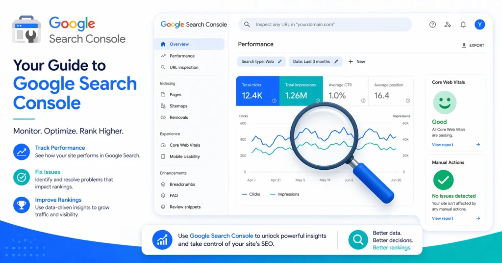 Google Search Console: The 2026 Beginner’s Guide (Every Report Explained)