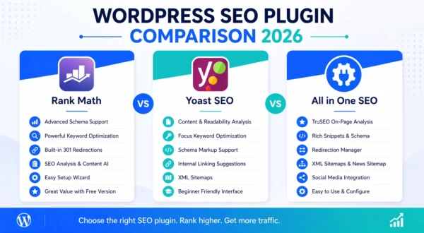 Rank Math vs Yoast vs All in One SEO: The Ultimate WordPress SEO Plugin Showdown