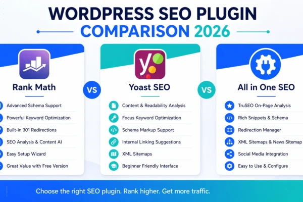 Rank Math vs Yoast vs All in One SEO: The Ultimate WordPress SEO Plugin Showdown