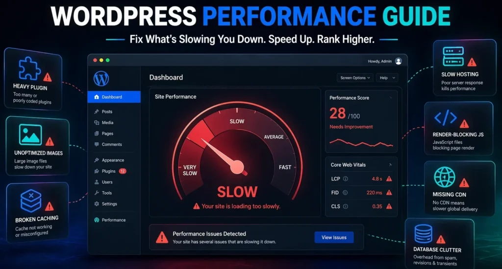 10 WordPress Speed Killers That Hurt Your SEO (And How to Fix Them)