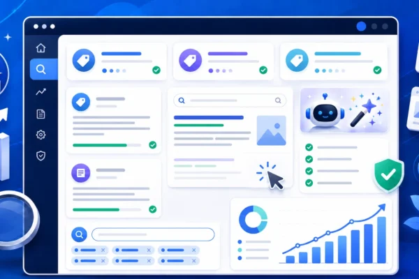 Free meta tag generator dashboard creating SEO titles meta descriptions and search snippet previews
