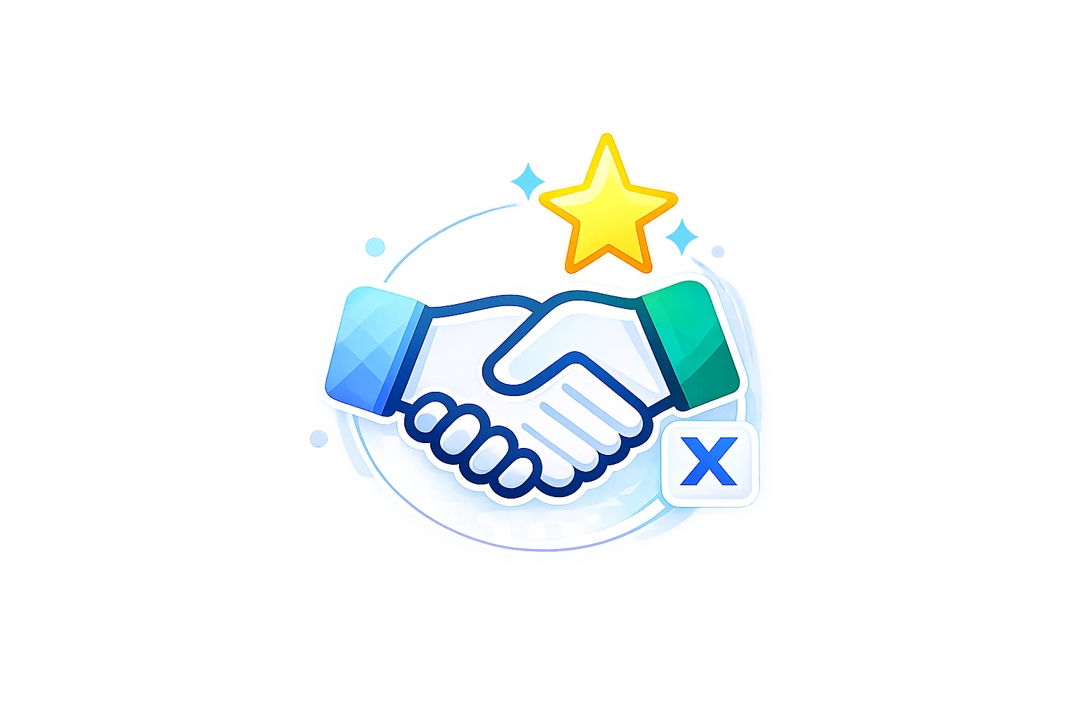 Icon representing community members earning contribution credits by supporting others