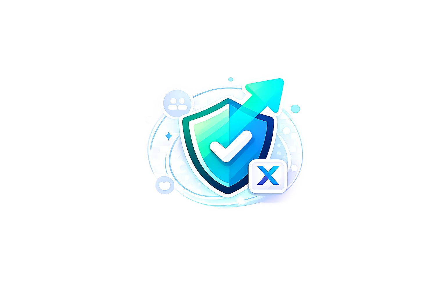 Icon representing private proof review and community safety moderation