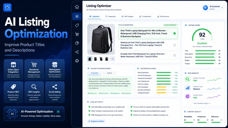 AI Listing Optimization: Improve Product Titles and Descriptions