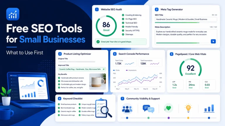 Free SEO Tools for Small Businesses: What to Use First
