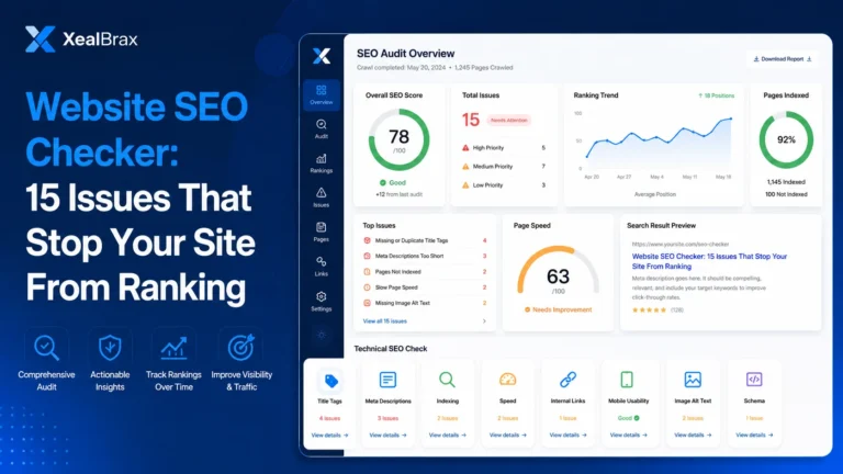 Website SEO Checker: 15 Issues That Stop Your Site From Ranking