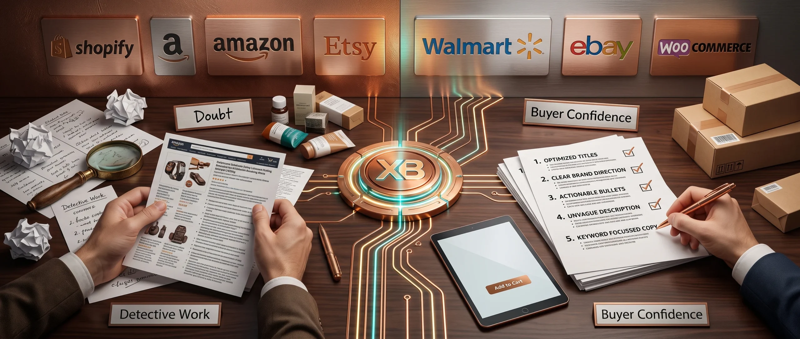 From Weak Descriptions to Buyer Confidence: How to Use an AI Product Listing Optimizer for Shopify, Amazon, and eBay (2026) 2 Buyer Confidence execution