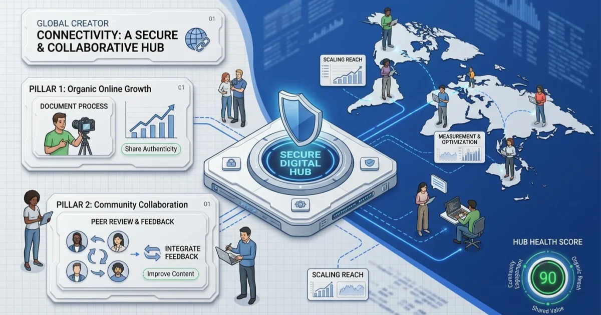 Grow online with the XealBrax Creator Network peer collaboration platform