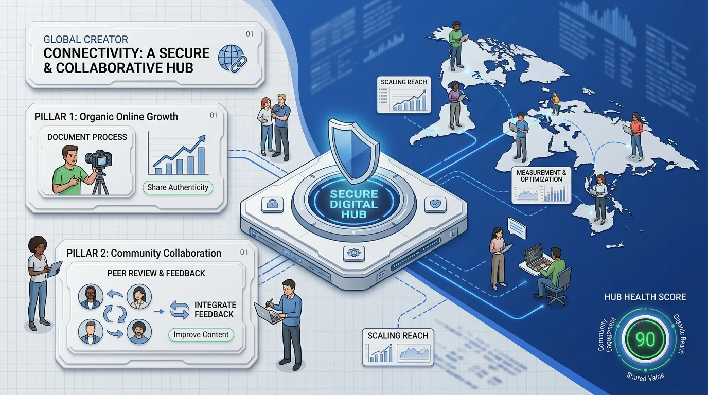 Grow online with the XealBrax Creator Network peer collaboration platform